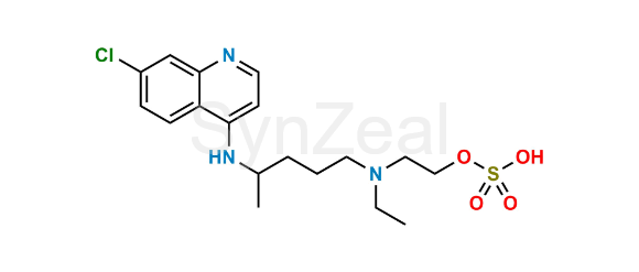 Picture of Hydroxychloroquine Sulfate EP Impurity B