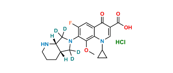Picture of Moxifloxacin D4 Hydrochloride