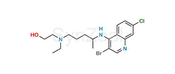 Picture of Hydroxychloroquine 3-Bromo Impurity