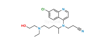 Picture of N-Propiononitrile Hydroxychloroquine