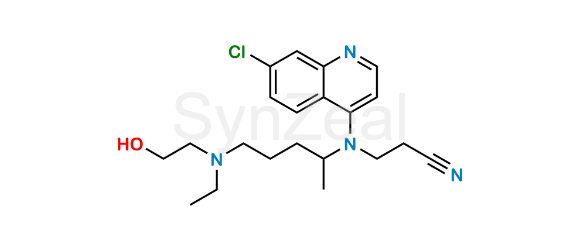 Picture of N-Propiononitrile Hydroxychloroquine