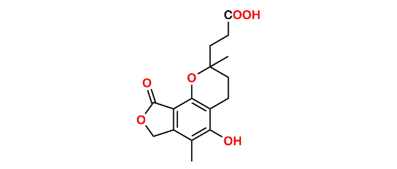 Picture of Mycophenolic Acid O-Desmethyl Ether 