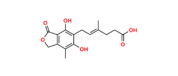 Picture of Mycophenolic Acid O-Desmethyl Impurity 