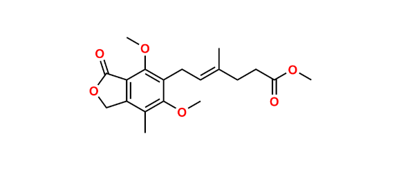 Picture of Mycophenolic Acid O-Methyl Methyl Ester
