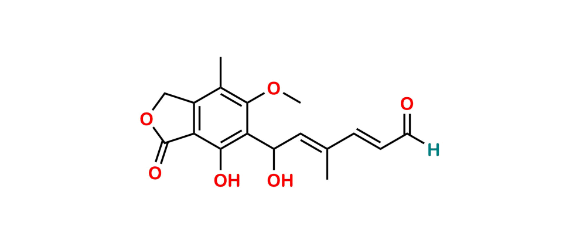 Picture of Mycophenolate Aldehyde Impurity