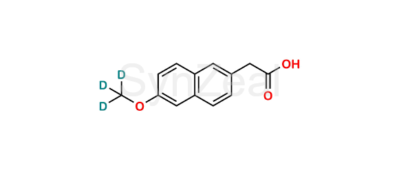 Picture of 6-Methoxy-2-Naphthyl Acetic Acid D3