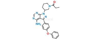 Picture of rac-N-Desacryloyl N-Propionyl Ibrutinib
