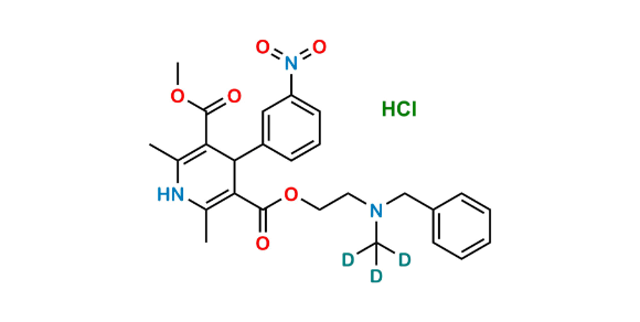 Picture of Nicardipine D3 Hydrochloride