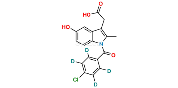 Picture of O-Desmethyl Indomethacin D4