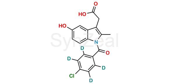 Picture of O-Desmethyl Indomethacin D4