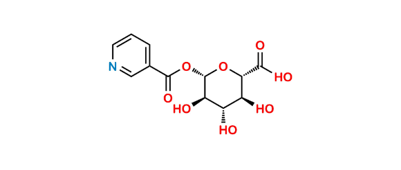 Picture of Nicotinic acid-acyl-β-D-glucuronide