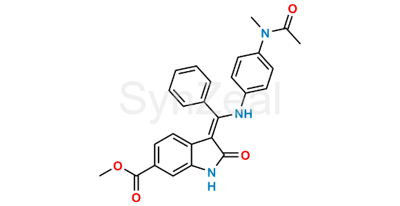 Picture of Nintedanib Acetyl Impurity 