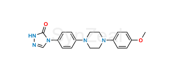 Picture of Itraconazole Methoxy Triazolone Impurity 