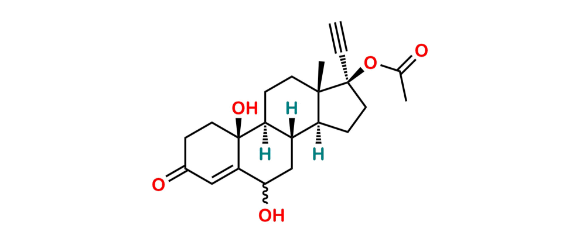 Picture of 6,10-di-Hydroxy Norethindrone Acetate