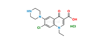 Picture of Norfloxacin EP Impurity E (HCl salt)