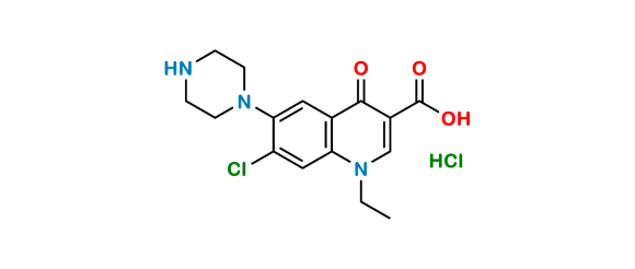 Picture of Norfloxacin EP Impurity E (HCl salt)