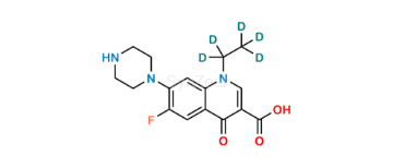Picture of Norfloxacin-D5 (ethyl-D5)