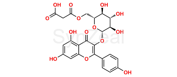 Picture of Kaempferol-3-O-(6-Malonyl-Glucoside)