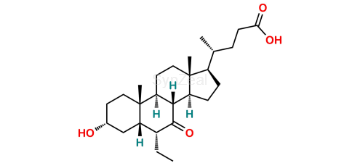 Picture of 3α-Hydroxy-7-Keto-6α-Ethyl-5β-Cholanic Acid