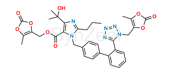 Picture of Olmesartan Medoxomil Impurity 1