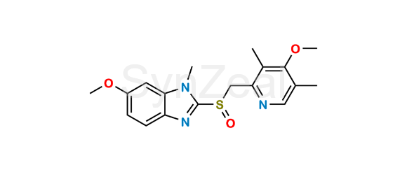 Picture of Omeprazole N-Methyl 6-Methoxy Analog