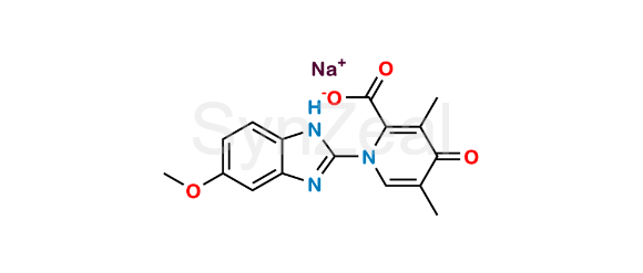 Picture of Omeprazole Pyridone Acid Sodium Salt