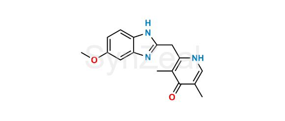 Picture of Desulfoxide 4-Demethyl Omeprazole