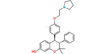 Picture of 7-Desmethyl Ormeloxifene 