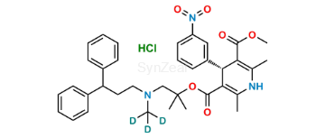Picture of (R)-Lercanidipine-D3 Hydrochloride