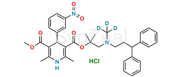 Picture of (S)-Lercanidipine D3 Hydrochloride