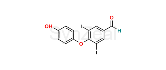 Picture of Levothyroxine Hydroxyphenoxy Aldehyde Impurity