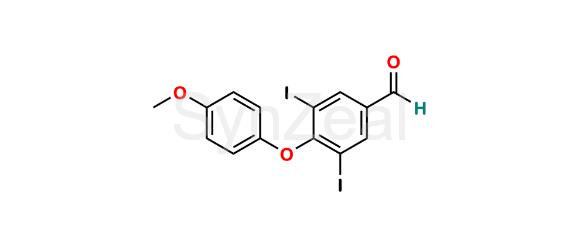 Picture of Levothyroxine Methoxyphenoxy Aldehyde Impurity