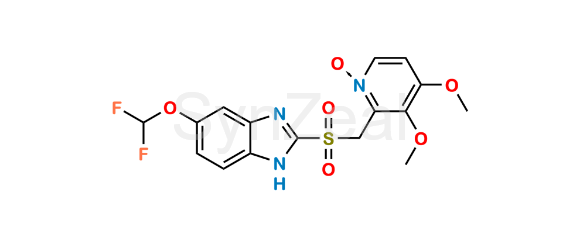 Picture of Pantoprazole Sulfone N-Oxide 