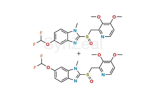 Picture of Pantoprazole Related Compound D & F Mixture