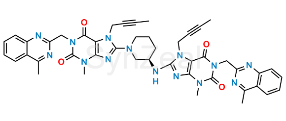 Picture of N-Depiperidin-3-Amine Linagliptin Dimer