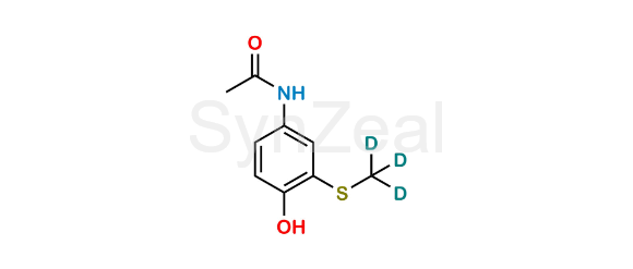 Picture of S-Methyl-d3-thioacetaminophen