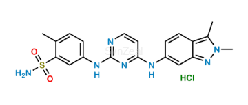Picture of Pazopanib Desmethyl Impurity