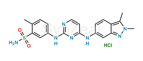 Picture of Pazopanib Desmethyl Impurity