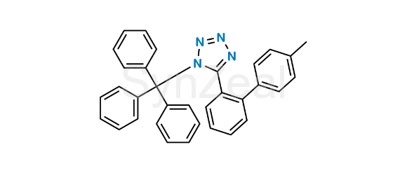 Picture of 5-(4'-methylbiphenyl-2-yl)-1-trityl-1H-tetrazole