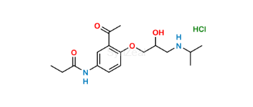 Picture of Acebutolol EP Impurity J Hydrochloride