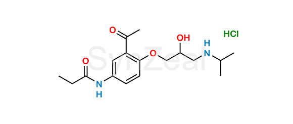 Picture of Acebutolol EP Impurity J Hydrochloride