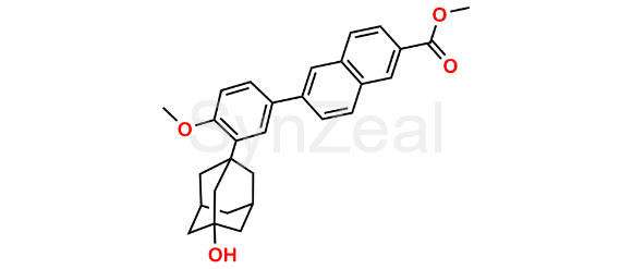 Picture of 2-Hydroxy Adapalene Methyl Ester