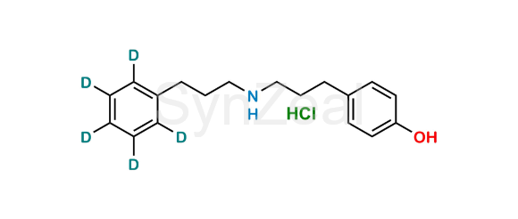 Picture of 4-Hydroxy Alverine-d5 Hydrochloride