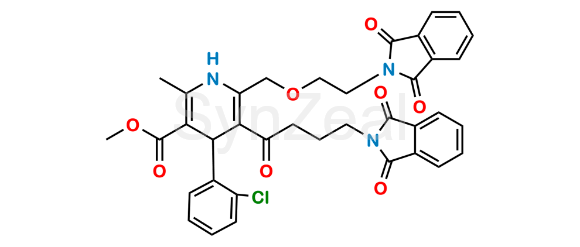 Picture of Amlodipine Di-Phthalimide Impurity