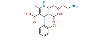 Picture of 3-O-Desethyl-5-O-desmethyl Amlodipine