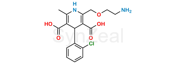 Picture of 3-O-Desethyl-5-O-desmethyl Amlodipine