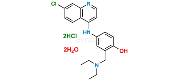 Picture of Amodiaquine Dihydrochloride Dihydrate