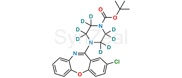 Picture of N-Tert-Butoxycarbonyl Amoxapine D8