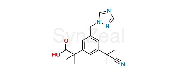 Picture of Anastrozole Monoacid Mononitrile (USP)