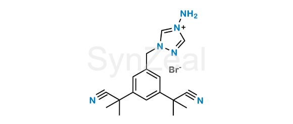 Picture of 4-Aminoanastrozolium Bromide  